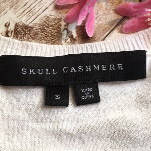 Skull cashmere tank top size s - Picture 5 of 14